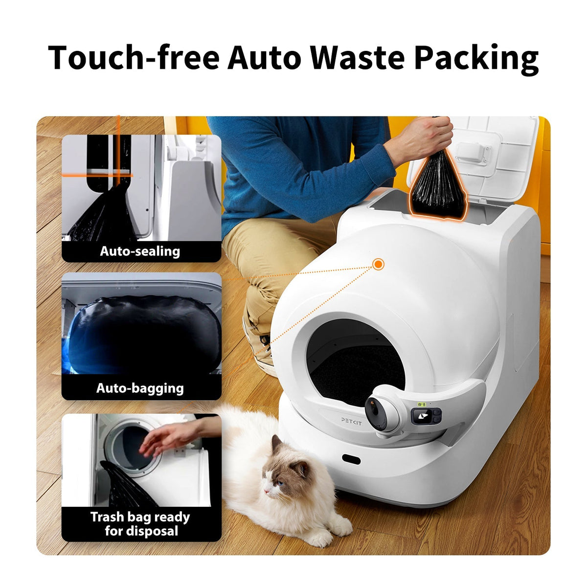 PETKIT Purobot Ultra – AI Self-Cleaning Cat Litter Box – image 3