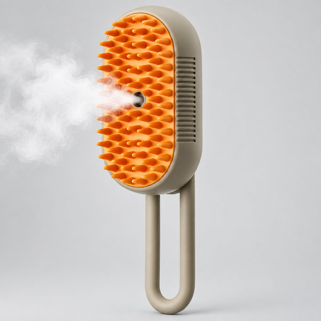 SteamSoft – 3-in-1 Steam Grooming Brush for Cats – image 7