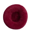 Nice Quality Drop Shipping Cute Animal Fluffy Dog Bed Premium Plush Donut Calming Bed for Pet-9