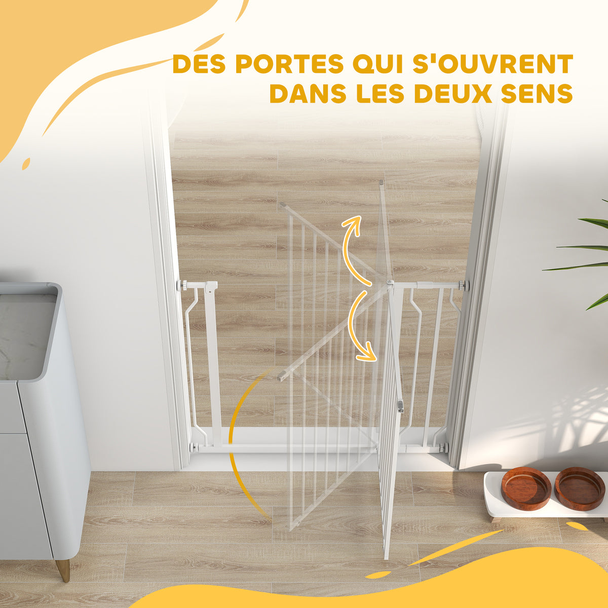 SafeGate – Expandable Pet Safety Gate 75–95 cm, No Drilling – image 8